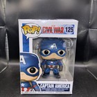 FUNKO POP! MARVEL CIVIL WAR CAPTAIN AMERICA #125