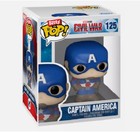 Marvel Funko Bitty Pop! Captain America #125 (Mystery Chase 1/6)