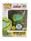 Funko POP! Captain Cutler #632 GITD - Scooby Doo! - Funko Shop Limited Edition