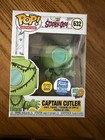 Funko Pop #632 Captain Cutler GITD Scooby Doo! Limited Edition (With Protector)