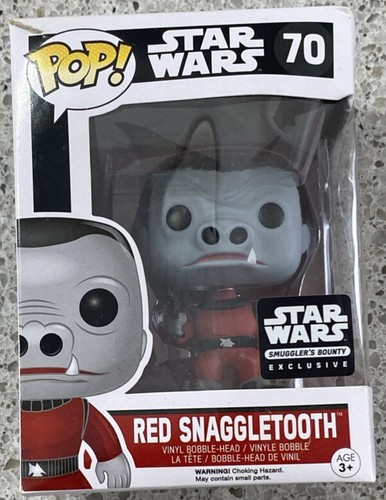 Funko Pop! Star Wars Red Snaggletooth #70 Smuggler's Bounty Exclusive