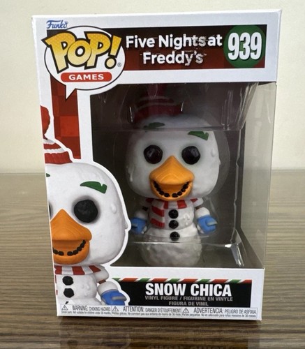 New Funko Pop Games Five Nights at Freddy's #939 Snow Chica vinyl figure