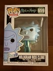 Funko Pop! Animation Rick and Morty 659 Hologram Rick Clone Vinyl Figure