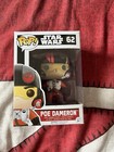 Funko Pop! #62 Poe Dameron Vinyl Figure - Star Wars Rare/Vaulted - With Box