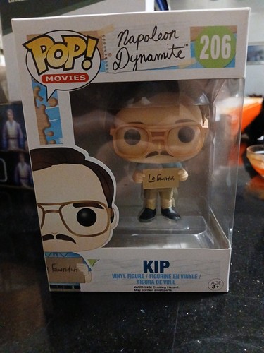 Funko Pop! Vinyl Movies: Napoleon Dynamite-Kip #206 SEALED (MIB)