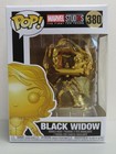 Funko Pop Marvel Studios First Ten Years Black Widow Gold Bobble-Head #380