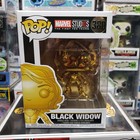Funko Pop! Marvel Studios Black Widow Gold Chrome 380 The First Ten Years