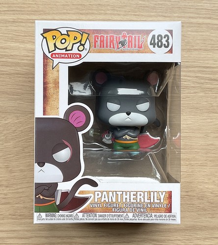 Funko Pop Fairy Tail Pantherlily #483 + Free Protector
