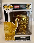 Funko Pop Golden Thor #381 Marvel Studios, First Ten Years New in Box Bobblehead