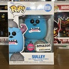 Funko Pop! Disney Pixar. Monsters Inc. Sulley. #1156. Flocked Amazon Exclusive.