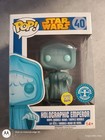Funko Pop Holographic Emperor 40 Star Wars Glow Vinyl Figure Toy