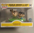** Funko Pop Moment -Peanuts - Charlie Brown And Lucy #1682 - Special Edition **