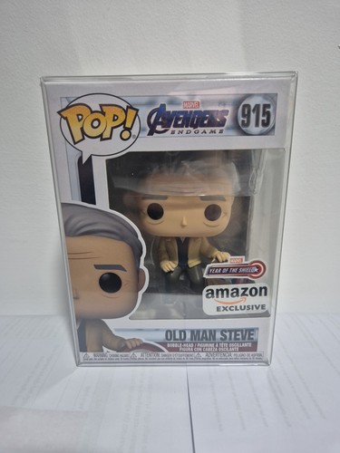 Funko Pop! Marvel Avengers Endgame Old Man Steve Exclusive #915