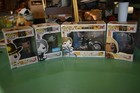 4 The Walking Dead Funko Pop Rick Grimes #13, Daryl Dixon #45 & 08, Michonne #38