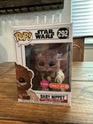 Funko Pop! Star Wars - BABY NIPPET Bobble-head #292 Flocked Target Exclusive