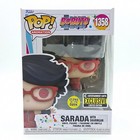 Funko Pop! Sarada with Sharingan 1358 Entertainment Earth Exclusive Glow Boruto