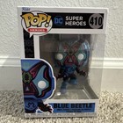 Funko Pop! Blue Beetle 410 Dia de los Muertos DC Comics Day of the Dead Vinyl