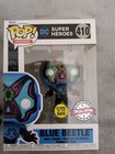 FUNKO Pop! Heroes Vinyl Blue Beetle Glows In The Dark Special Edition DC 410