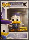 Funko Pop Donald #267 Disney Kingdom Hearts Hot Topic Exclusive w/Protector