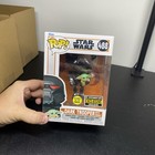 Funko Pop! Star Wars: Dark Trooper with Grogu Glow-in-the-Dark EE Exclusive #488