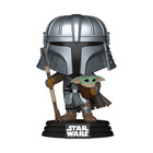 Funko Pop! Star Wars Impressions Mandalorian Exclusive with Grogu #774 SEE DESCR