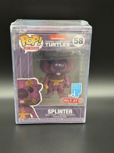 Funko Pop! Art Series Splinter #56 Teenage Mutant Ninja Turtles Target ExclusivE