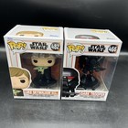 Funko Pop! Vinyl: Star Wars - Luke Skywalker with Grogu #482  Dark Trooper #466