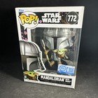 Funko Pop! Star Wars: Impressions MANDALORIAN w/ GROGU #772 Target Exclusive