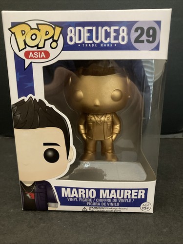 Funko Pop! Asia 8DEUCE8 - Mario Maurer #29 Gold Chase POPLIFE w/ Protector