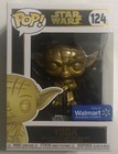 New Funko Pop Star Wars Yoda (Gold) Bobble-Head Figure #124 *NIB* Walmart