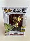 Funko Pop! Star Wars Yoda Vinyl Figure Gold Metallic, Walmart Exclusive, #124