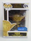 Funko Pop Star Wars Yoda Gold Chrome Walmart Exclusive Bobble-Head #124
