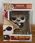 Po (W/Hat) Funko Pop! #252 Kung Fu Panda Movie Age 3+ Vinyl Figure 2015