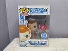 Funko Pop Freddy Funko Shop Exclusive (Astronaut with Flag) #06 w/Pop Protector