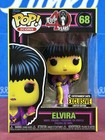 Funko Pop Elvira 68 Entertainment Earth Exclusive Black Light Limited Edition