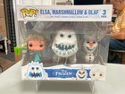 Elsa,Marshmallow, & Olaf (Funko Pop, Disney)