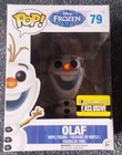 Disney Frozen Olaf POP! Exclusive Glitter Snowman Funko NEW