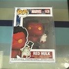 Marvel Holiday Red Hulk with Snowman Funko Pop! Vinyl Figure #1439