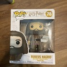 Funko Pop! Rubeus Hagrid With Cake #78 Harry Potter And The Sorcerers Stone