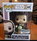 Funko Pop Star Wars Qui-Gon Jinn Tatooine #422 Amazon Exclusive