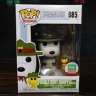 Funko Pop! Peanuts Beagle Scout Snoopy With Woodstock #885 Funko Shop Exclusive