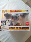 Funko POP Bob's Burgers 40 Convention Exclusive Espresso Trip Tina & Unicorn