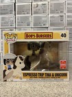 Funko Pop Bob’s Burgers Espresso Trip Tina & Unicorn #40 N/Mint Vaulted 🔥 🔥
