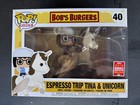 Funko Pop Bob’s Burgers Espresso Trip Tina & Unicorn #40 N/Mint Vaulted 🔥 🔥