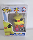 Funko Pop! DUCKY FLOCKED FYE #531 Disney Toy Story 4 NEW & IN UK NOW - NEAR MINT