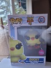 Funko Pop! Disney Toy Story 4 Ducky #531 FLOCKED - Keegan-Michael Key