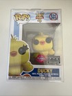 Funko Pop + Protector! Disney #531 Toy Story - Ducky (FYE Exclusive) Flocked