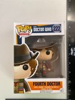 Funko Pop! TV: Fourth Doctor #222 Doctor Who Vinyl Figure + PROTECTOR KT