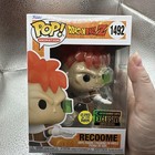 Dragonball Z. Recoome Funko Pop 1492. Glow In Dark. Entertainment Earth
