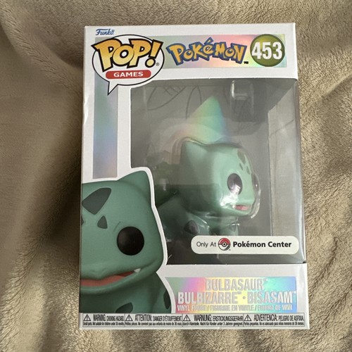 Funko POP Pokemon Center Exclusive Bulbasaur Pearlescent Vinyl Figure #453